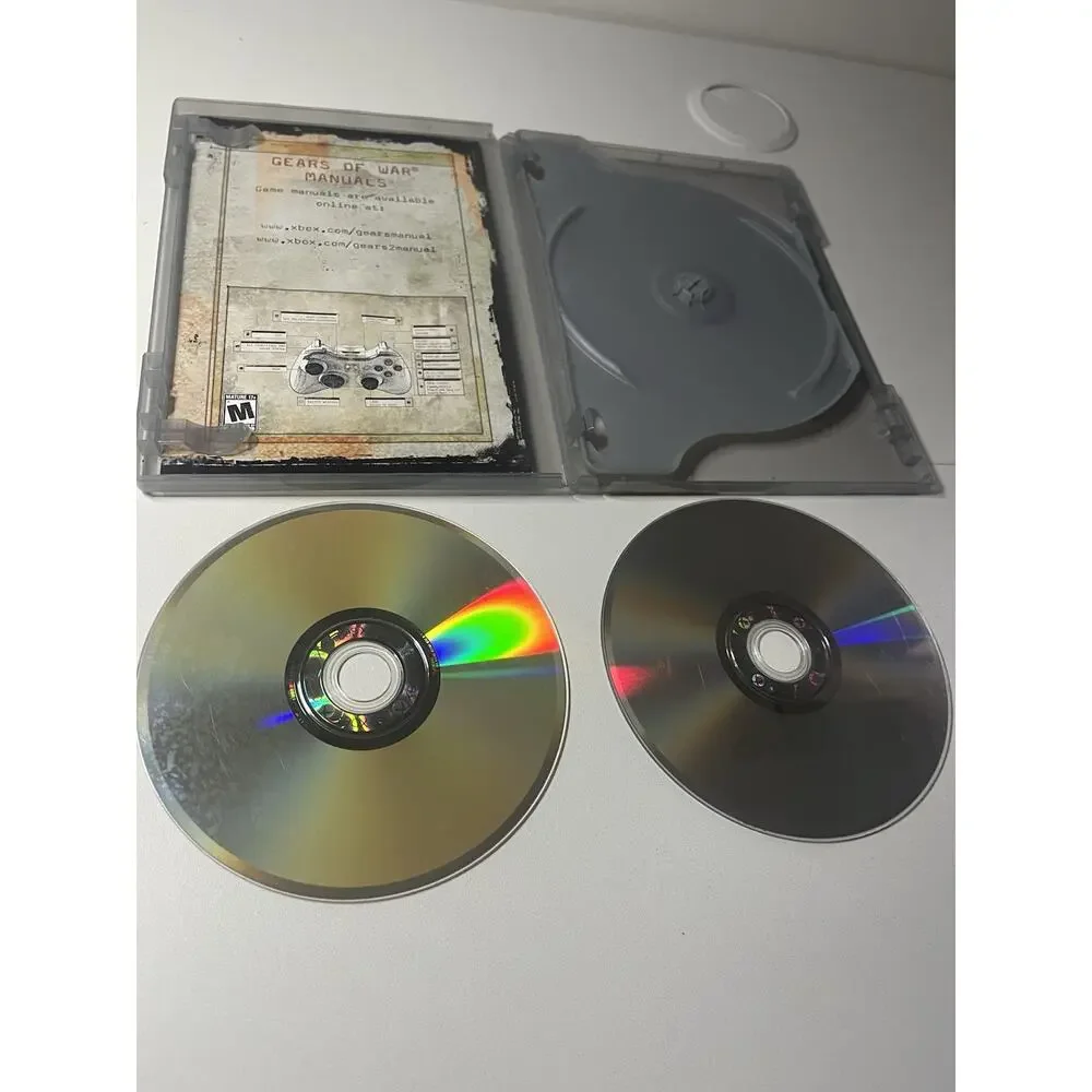 Gears Of War 1 & 3 Xbox 360 Discs Only Tested Working - FAST SHIPPING!